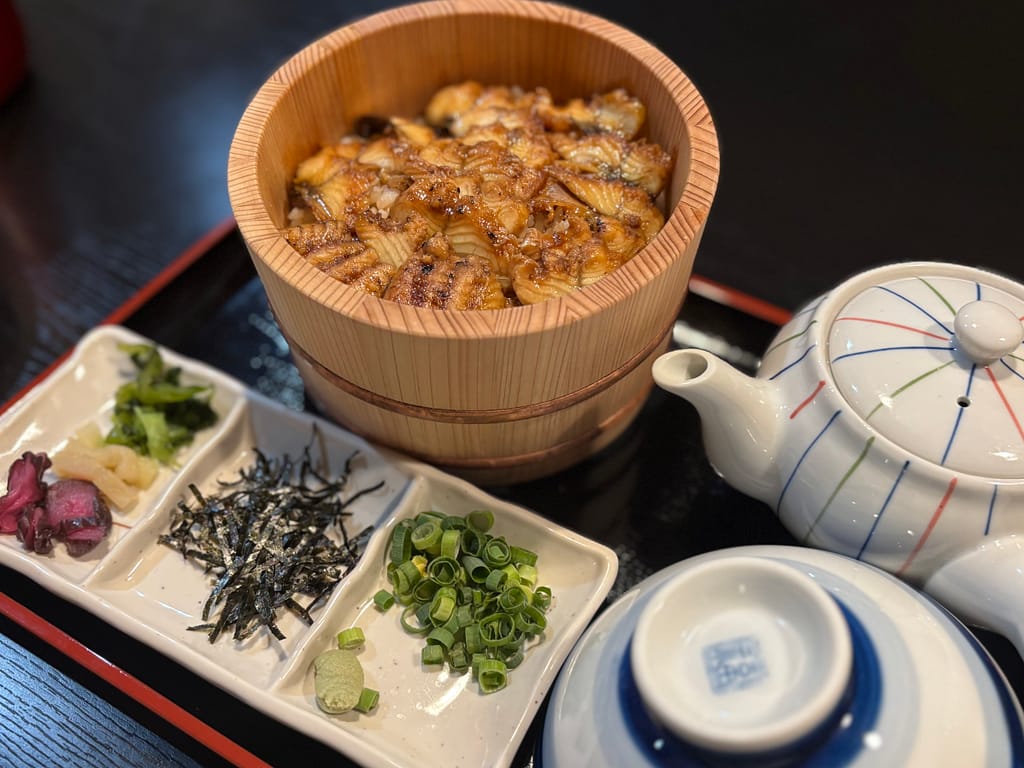 うな飯の全体写真