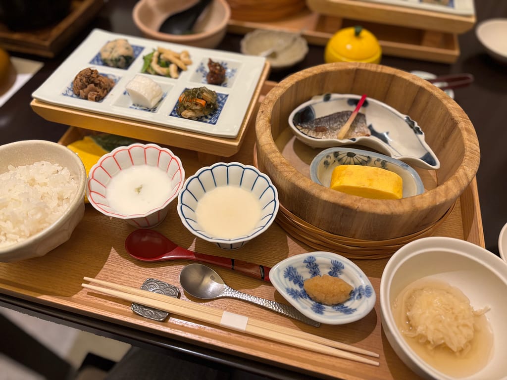 朝食のメインの写真