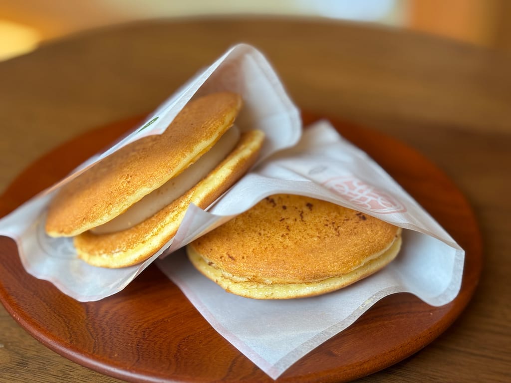 どら焼きのアップ写真