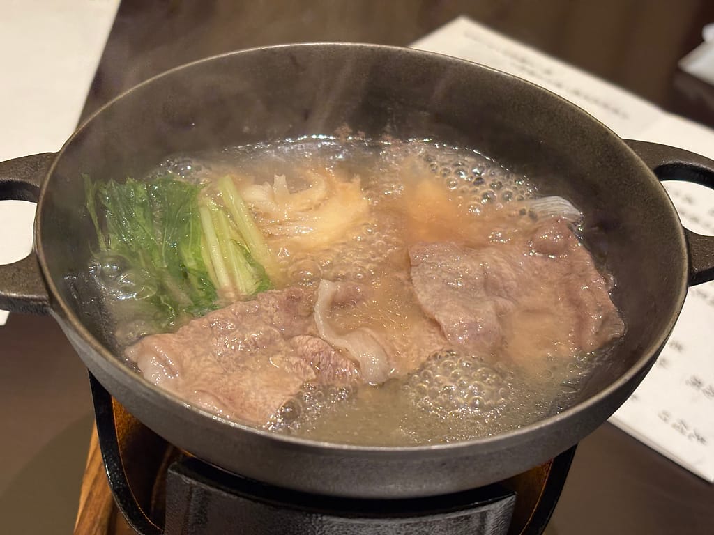 和牛の吉野仕立てアップ