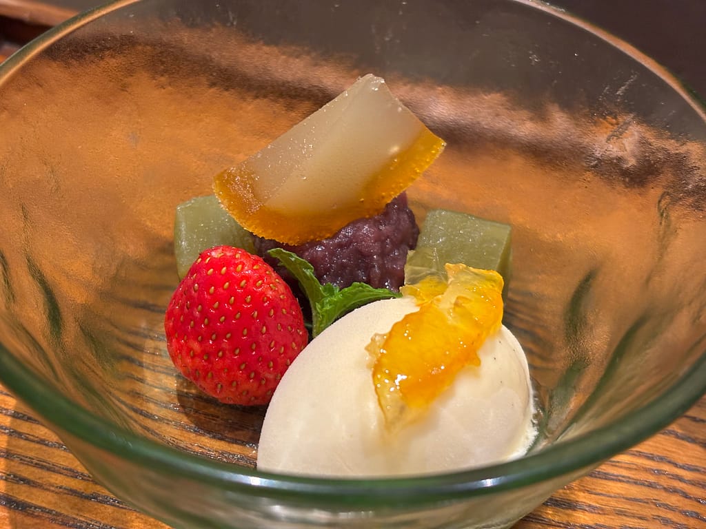 デザートの写真アップ